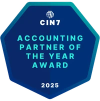 Cin7 Accounting Partner of the Year award 2025