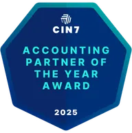 Cin7 Accounting Partner of the Year 2025